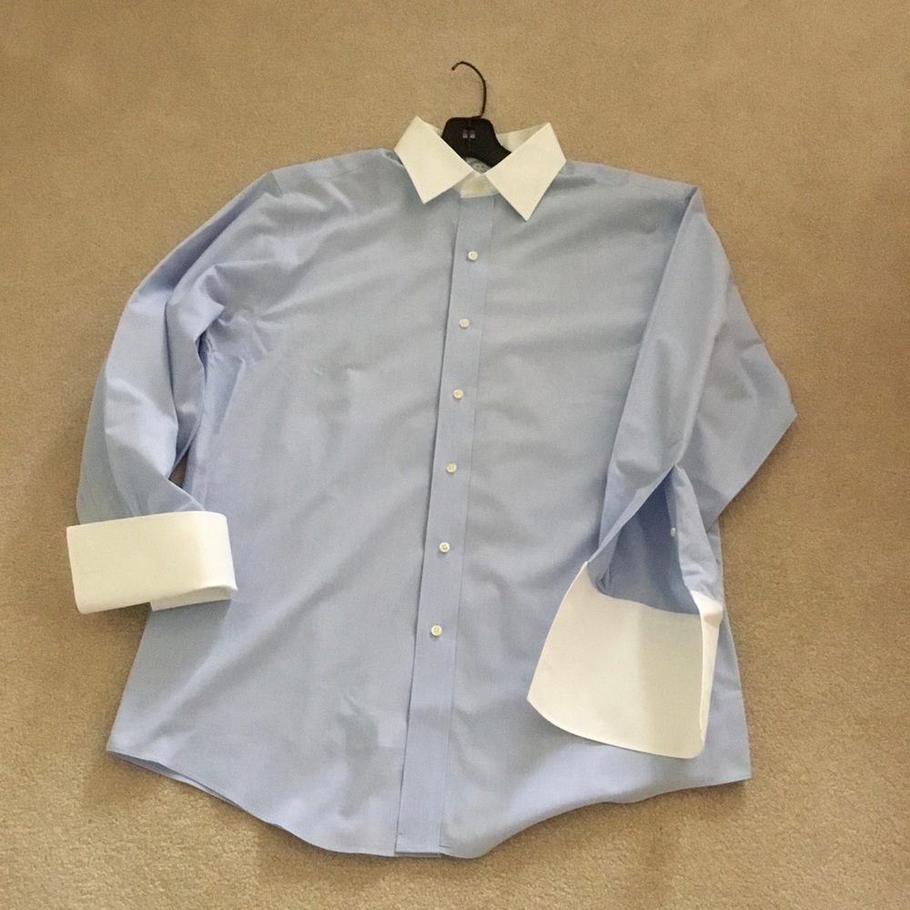 Men’s Brooks Brothers Dress Shirt with French Cuffs